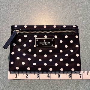 Kate Spade Nylon Dot Card Holder